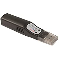Los mejores  - TFA Dostmann Log32 TH Interior Electronic Hygrometer Negro - Higómetro (Digital)